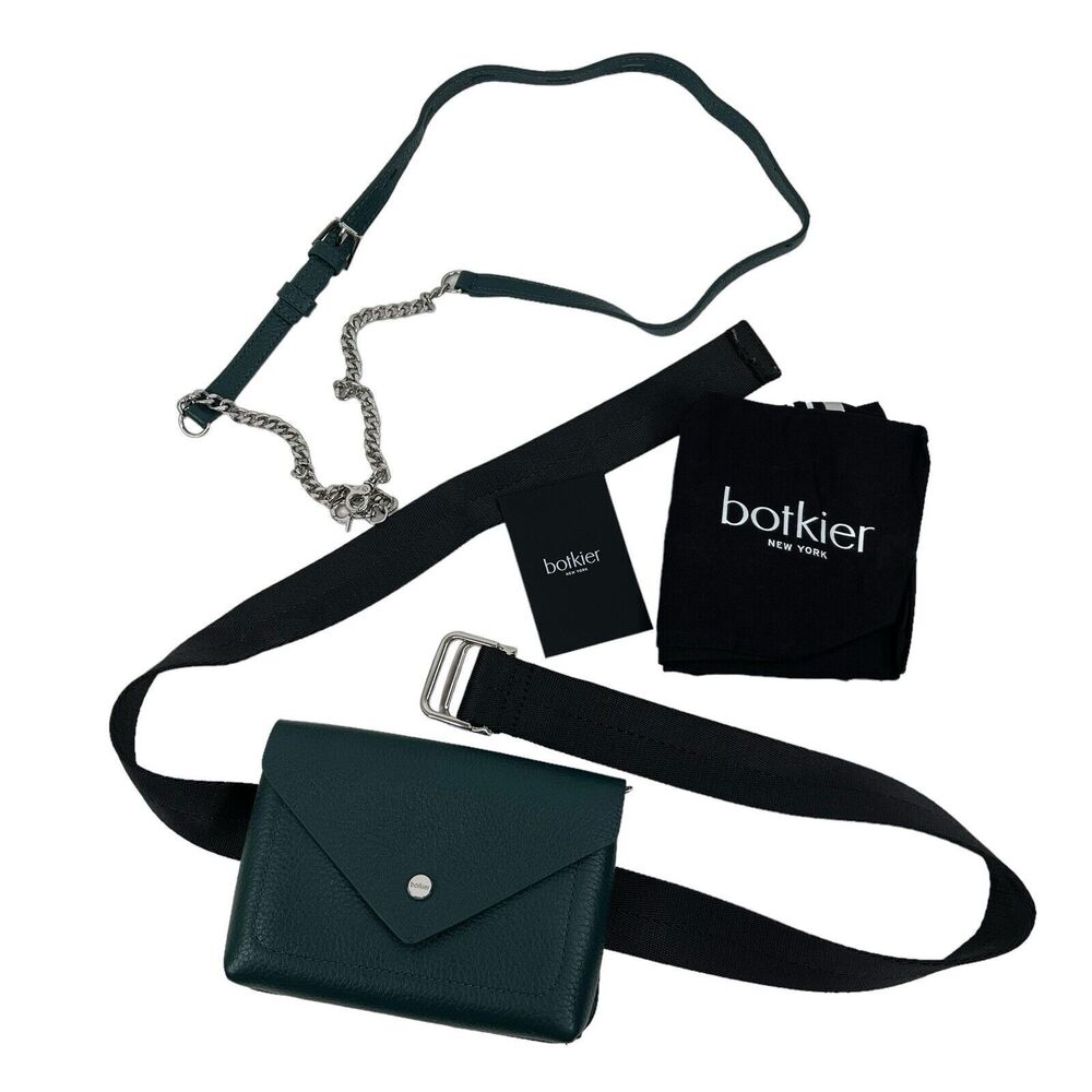 Botkier Dark Green Crossbody Bag